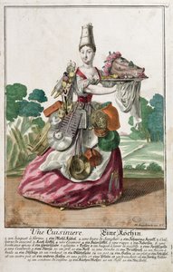 El Cocinero, c.1735 de Martin Engelbrecht